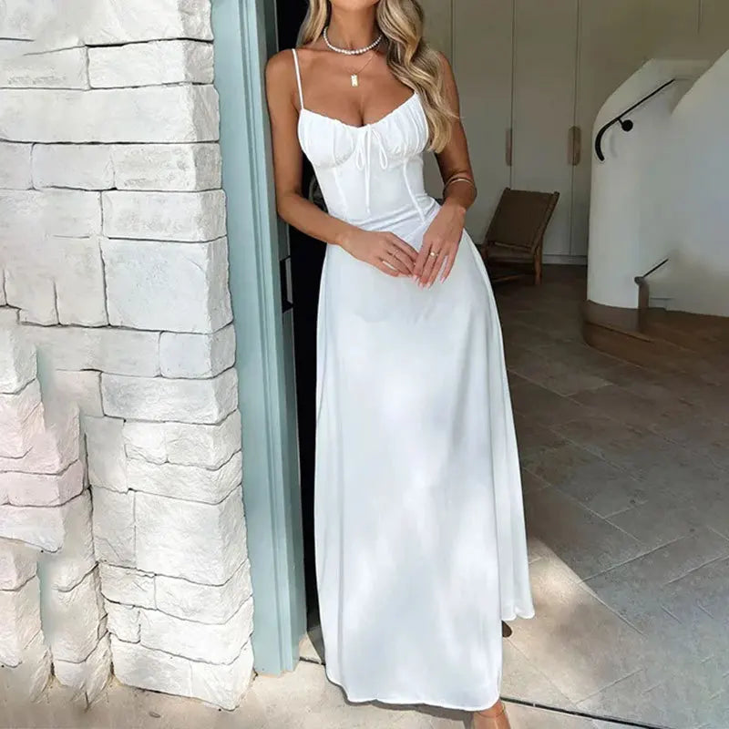 Liliana Floral Belted Maxi Dress