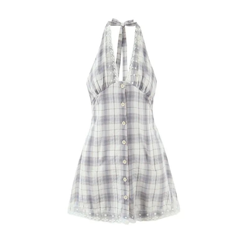 Amelia Diagonal Stripe Knit Mini Dress