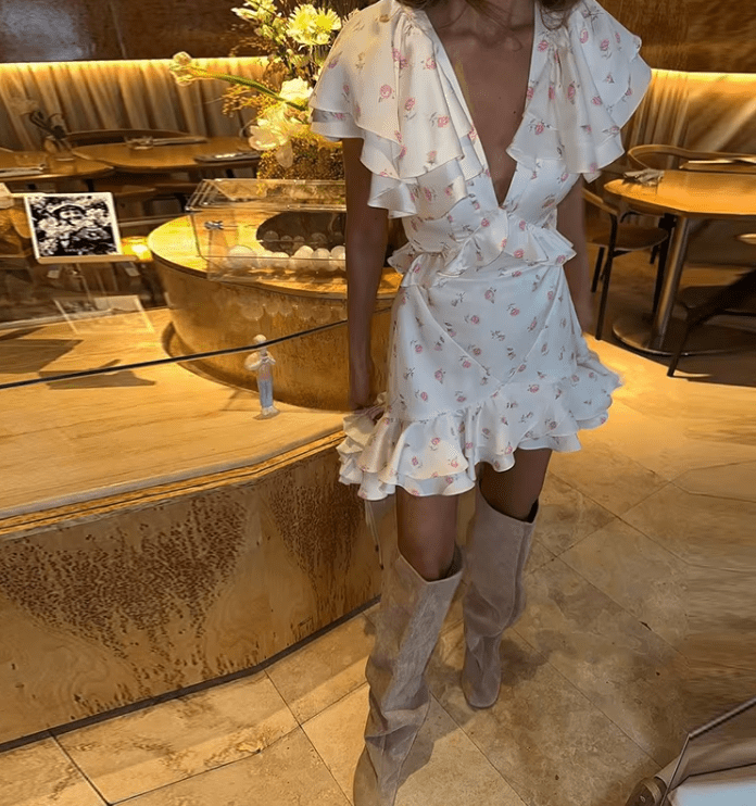 Bianca Floral Puff Sleeve Mini Dress