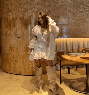 Bianca Floral Puff Sleeve Mini Dress