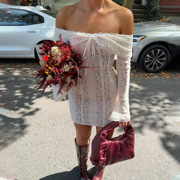 Gemma Off-Shoulder Mini Dress