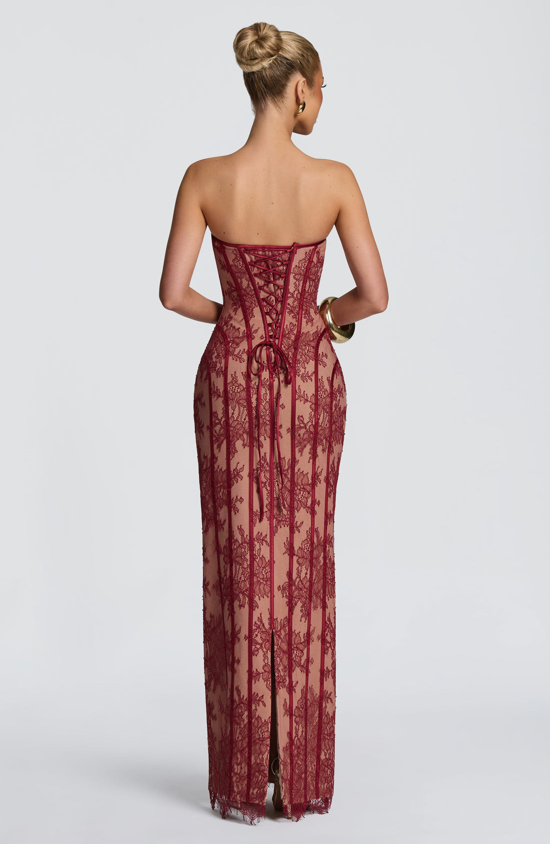 Tamara Maxi Dress - Burgundy