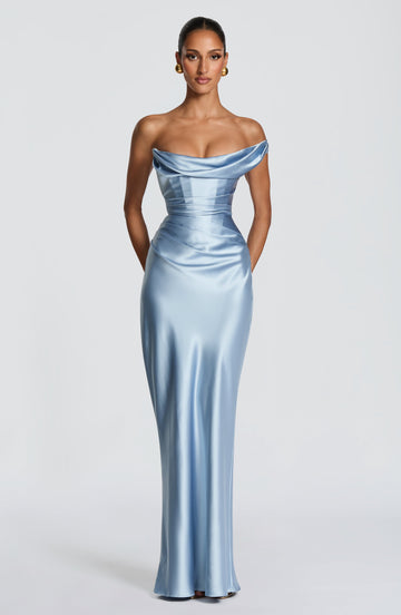 Thalassa Maxi Dress - Glacier Blue